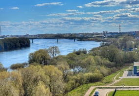 Апартаменты Апартаменты Студия у Реки Волхов в Новгородской области