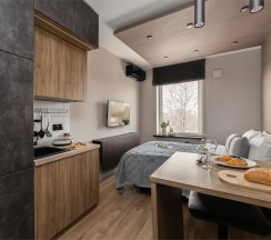 Craft - 2х местные апартаменты-студия у Ботанического сада (5 этаж) в Smart Lofts Moscow