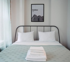 Апартаменты "Green" с балконом в Сhо