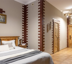 Улучшенный номер с 1 кроватью в Номера в Пушкине