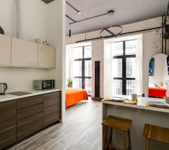 Апартаменты студия Нижняя Красносельская ул, 35с1 в Smart Host (Смарт Хост) на улице Нижняя Красносельская 35 строение 1