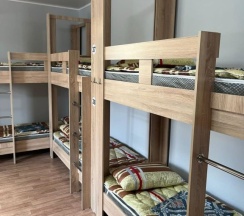 Кровать в общем номере в Hostel 64