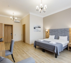 Двухместный номер Стандарт с видом на город 2 отдельные кровати в Афалина