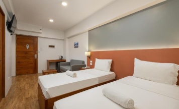 Двухместный номер Deluxe 2 отдельные кровати в Ihotel Uptown Bgc