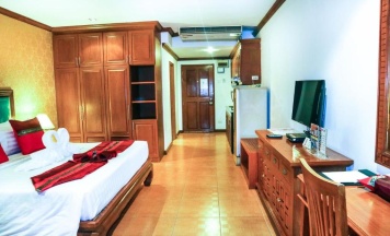 Двухместный номер Deluxe двуспальная кровать в Aiyaree Place Hotel