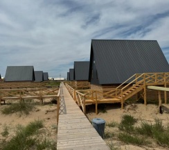 Шестиместный коттедж с красивым видом из окна в Beta