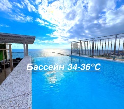 3 местный (балкон, вид на море) в Море&Горы