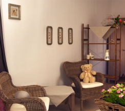 Люкс с кроватью размера «king-size» и балконом в Villa a la Russe