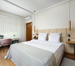 Апартаменты с 2 комнатами с балконом и с красивым видом из окна в Premium Village Arkhyz