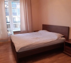 Двухместные апартаменты Comfort (двуспальная кровать) в Апартаменты SAMOцвет 9 на Киевской 3