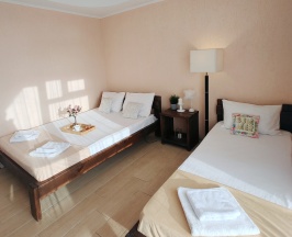 3х местный Полулюкс с видом на море в Благовещенка