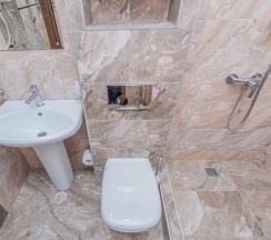 Двухместный люкс с красивым видом из окна двуспальная кровать в Ланселот