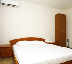 1-комнатные апартаменты стандарт с 1 двуспальной кроватью в Альт отель апартаменты