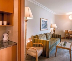 Люкс Deluxe с балконом в Hotel Aria
