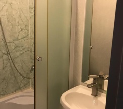 Двухместная студия с видом на достопримечательность двуспальная кровать в Турецкий фонтан