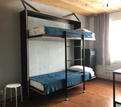 Комната стандарт с 1 односпальной и 1 двухъярусной кроватью Свет в Портал Белуха