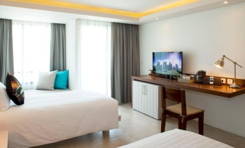 Двухместный номер Superior 2 отдельные кровати в Отель Zenmaya Oceanfront Phuket, Trademark Collection by Wyndham