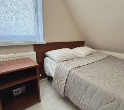 Номер студия с 1 двуспальной кроватью в Комфорт