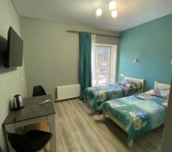 Двухместный Стандартный номер с 2 односпальными кроватями в Бархат