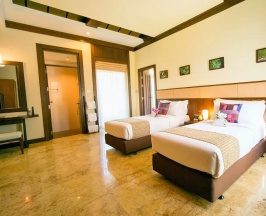 Двухместная семейная вилла 2 отдельные кровати в Sibsan Resort & Spa Maeteang