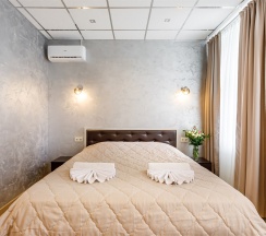 Эконом двухместный номер с одной двуспальной кроватью в Заречье