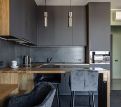 Апартамент 7 Номер Делюкс для двоих с панорамным видом на Москву (с ванной) в Ap-in aparts