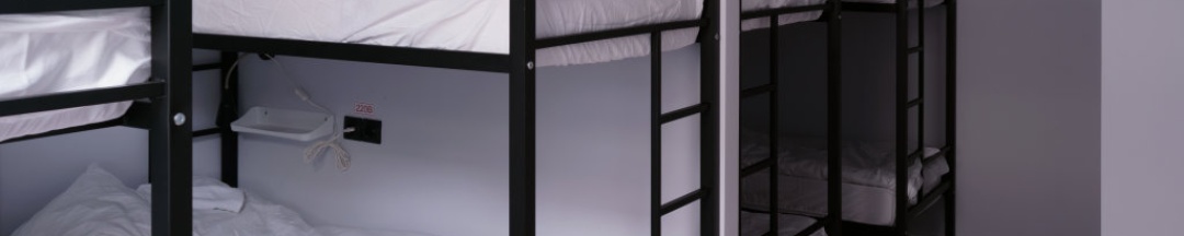 Кровать в общем номере в Forma