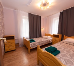 Двухместный номер Семейный 2 отдельные кровати в Вкс