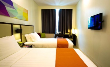 Двухместный номер Standard 2 отдельные кровати в Отель Hotel Lucky Chinatown Binondo