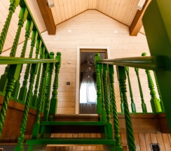 Коттедж Дуплекс с балконом и с красивым видом из окна в Заречье