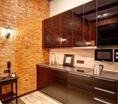 Семейная студия с мини-кухней в Jazzclub