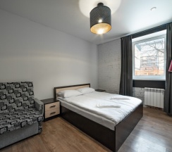 ДВУХМЕСТНЫЙ НОМЕР с ванной комнатой в Proloft city hostel&rooms