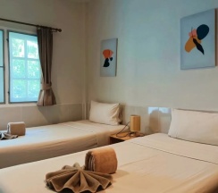 Двухместный коттедж Superior 2 отдельные кровати в Malibu Samed resort