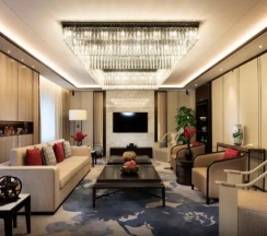 Двухместный люкс Presidential двуспальная кровать в Kempinski Hotel Beijing Yansha Center