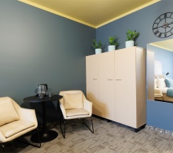 Семейный номер с личными удобствами вне номера в Simple hotel B9