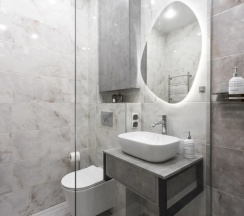 Апартаменты c 1 комнатой с балконом в Hugge Place