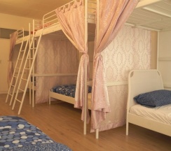 Кровать в общем номере в Blue Jasmine Hostel