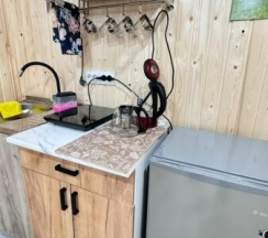 Трехместный номер на 2 этаже с отдельными кроватями в Место силы