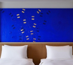 Двухместный номер с видом на город 2 отдельные кровати в Hyatt Centric Kanazawa
