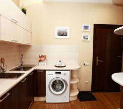 Студия 5 на 17 этаже 1 подъезд (г. Тюмень, ул. Малыгина д.90) в Rehome