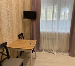 Двухместный номер "Комфорт+" с кухней (№100) в Заря