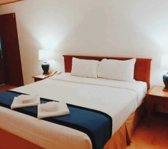 Трёхместный номер Standard двуспальная кровать в Diamond Plaza Hotel Suratthani