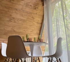 Дом A-frame в 4 сезона