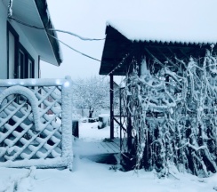 Дом в саду в Три галки