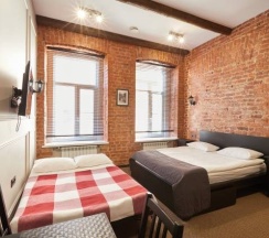 Семейная студия с мини-кухней в Jazzclub