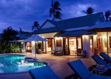 Вилла Luxury с 4 комнатами beachfront в Shiva Samui