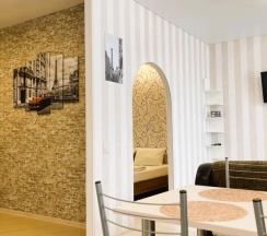 Двухместные апартаменты c 1 комнатой (двуспальная кровать) в Квартира Right Room на улице 65 лет Победы 43