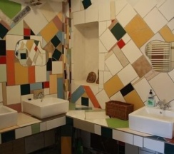 Кровать в общем номере в El hostel
