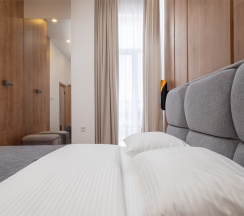 Семейный двухкомнатный с балконом в Vista mare