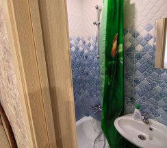1-комнатные апартаменты студия с 1 односпальной кроватью и диваном-кроватью в Студия Роза